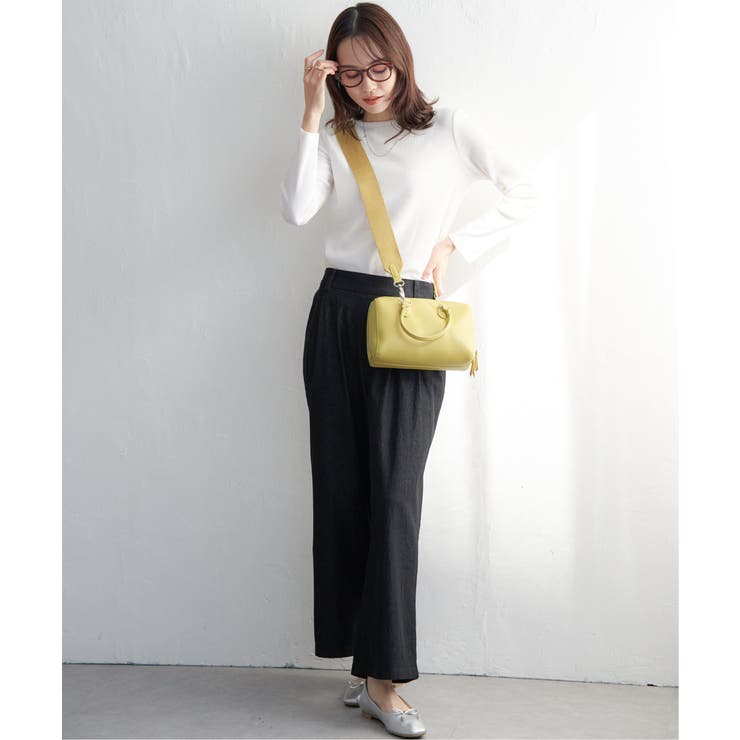 フロントタックワイドパンツ | ikka  | 詳細画像16 