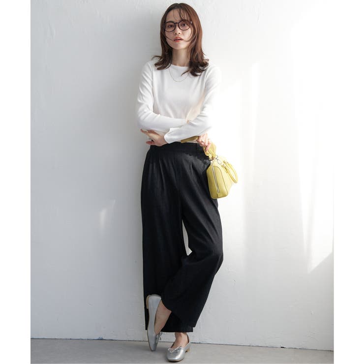 フロントタックワイドパンツ | ikka  | 詳細画像17 