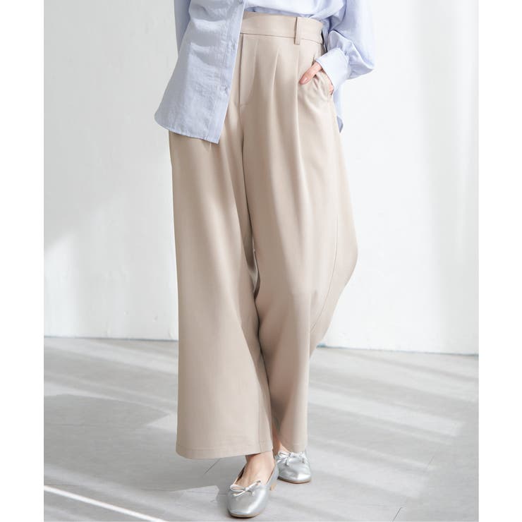 フロントタックワイドパンツ | ikka  | 詳細画像26 