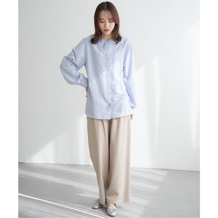 フロントタックワイドパンツ | ikka  | 詳細画像28 