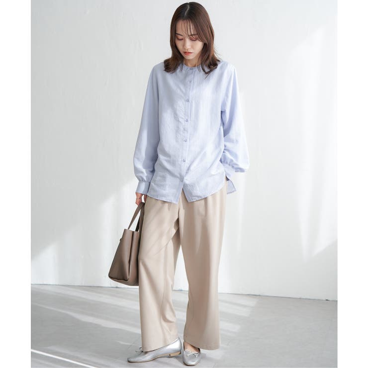 フロントタックワイドパンツ | ikka  | 詳細画像29 