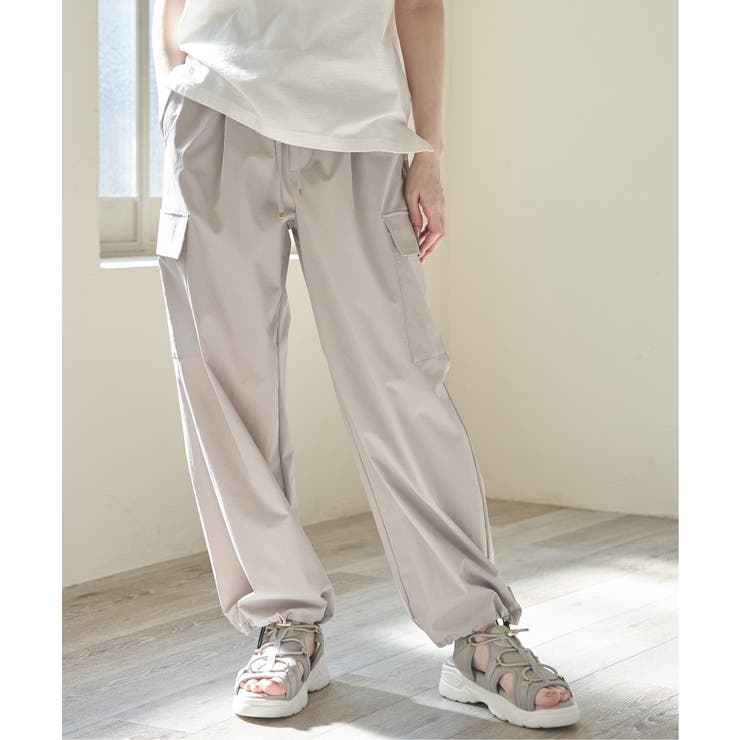 00s NIKE ナイキ コットンカーゴパンツ ベージュ系 リップス