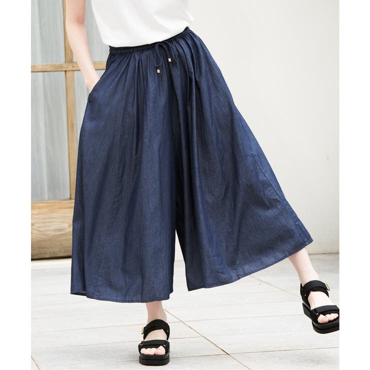 【雑誌InRed6月号掲載】コットンボリュームペチ付きスカーチョ【親子コーデ】 | ikka  | 詳細画像5 