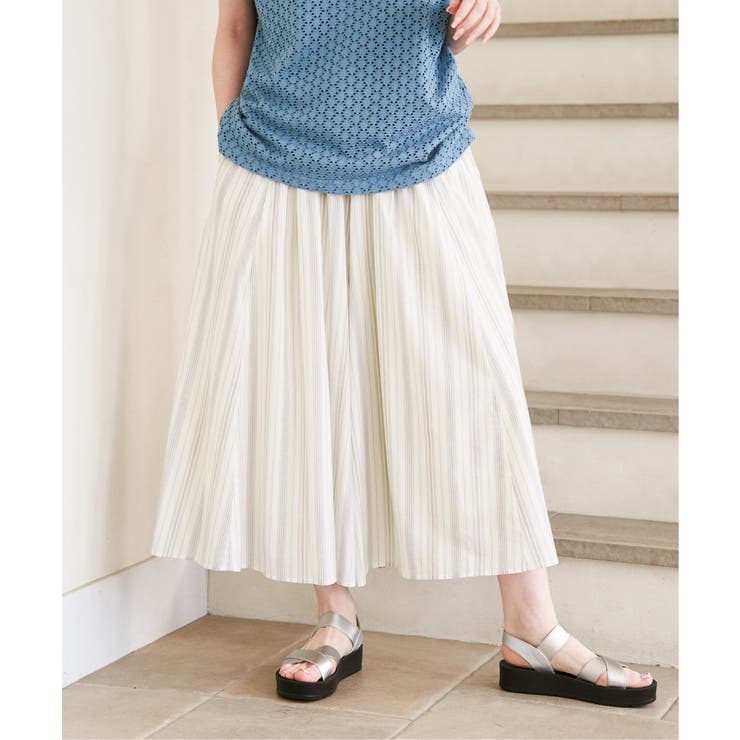 【雑誌InRed6月号掲載】コットンボリュームペチ付きスカーチョ【親子コーデ】 | ikka  | 詳細画像11 