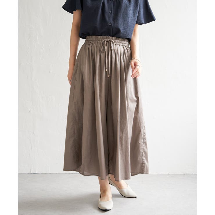 【雑誌InRed6月号掲載】コットンボリュームペチ付きスカーチョ【親子コーデ】 | ikka  | 詳細画像19 