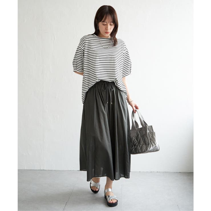 【雑誌InRed6月号掲載】コットンボリュームペチ付きスカーチョ【親子コーデ】 | ikka  | 詳細画像26 