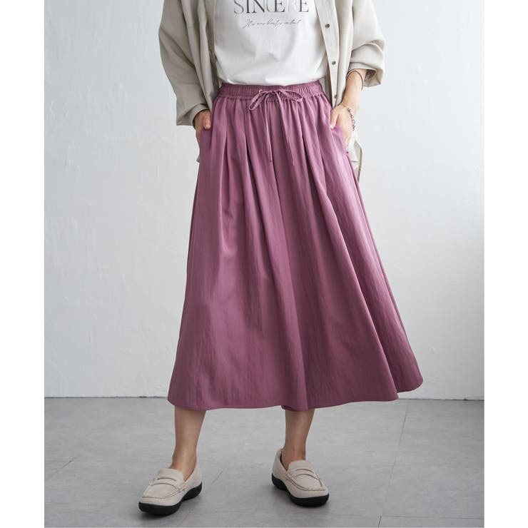 ビンテージツイルタックスカーチョ | ikka  | 詳細画像8 