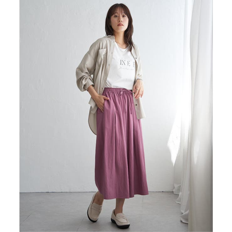 ビンテージツイルタックスカーチョ | ikka  | 詳細画像9 