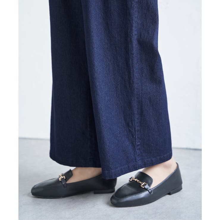 デニム／チノワイドパンツ | ikka  | 詳細画像37 