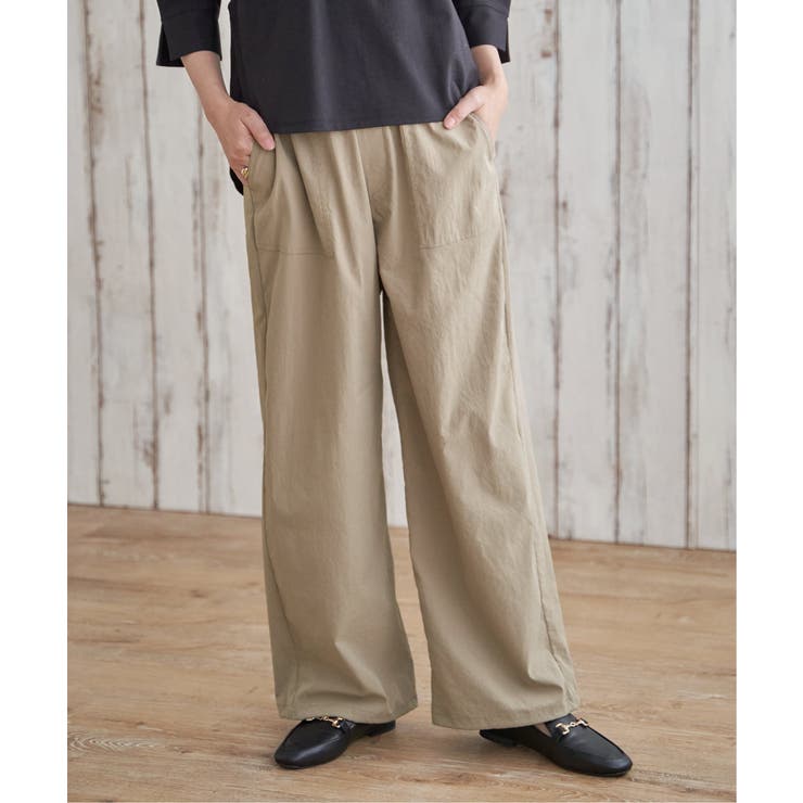 【接触冷感／速乾】ドライテックチノベイカーパンツ | ikka  | 詳細画像20 