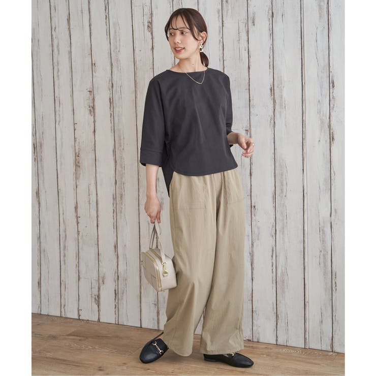 【接触冷感／速乾】ドライテックチノベイカーパンツ | ikka  | 詳細画像22 