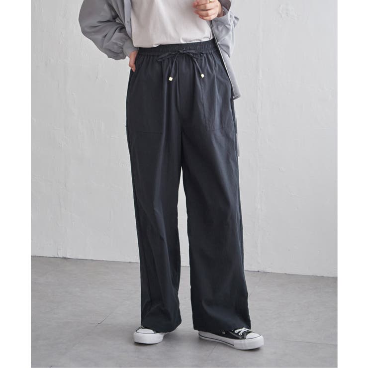 【接触冷感／速乾】ドライテックチノベイカーパンツ | ikka  | 詳細画像24 