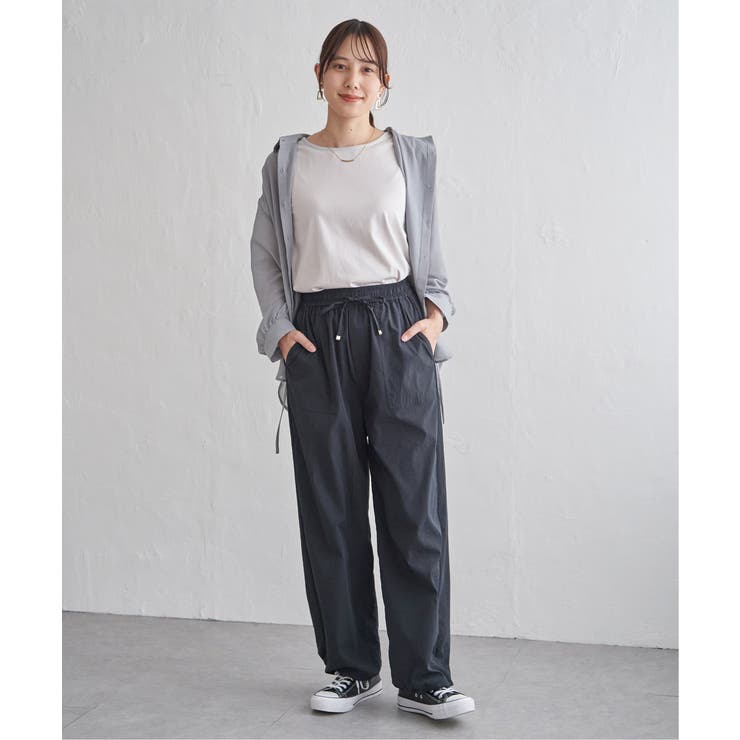 【接触冷感／速乾】ドライテックチノベイカーパンツ | ikka  | 詳細画像26 