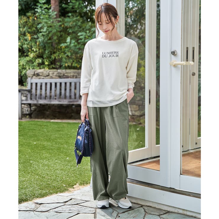 【接触冷感／速乾】ドライテックチノベイカーパンツ | ikka  | 詳細画像6 