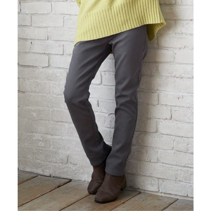 チャコール | GOKU楽パンツ ボンディングスキニー | ikka 