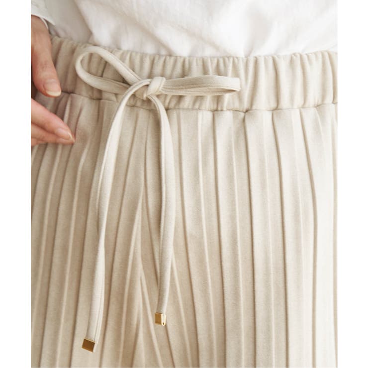 【親子コーデ】スエードライクプリーツワイドパンツ | ikka  | 詳細画像18 