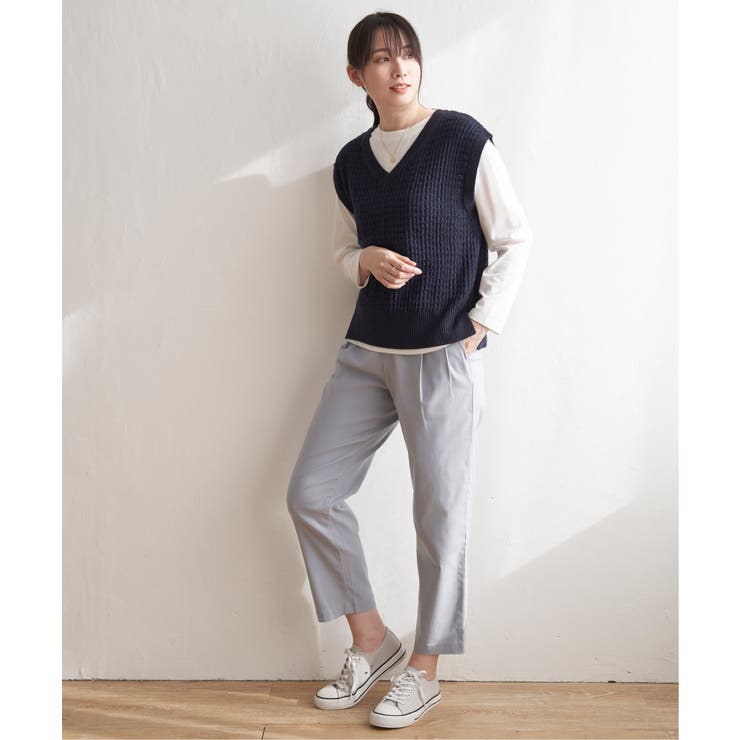 GOKU楽パンツ ストレッチテーパード | ikka  | 詳細画像15 