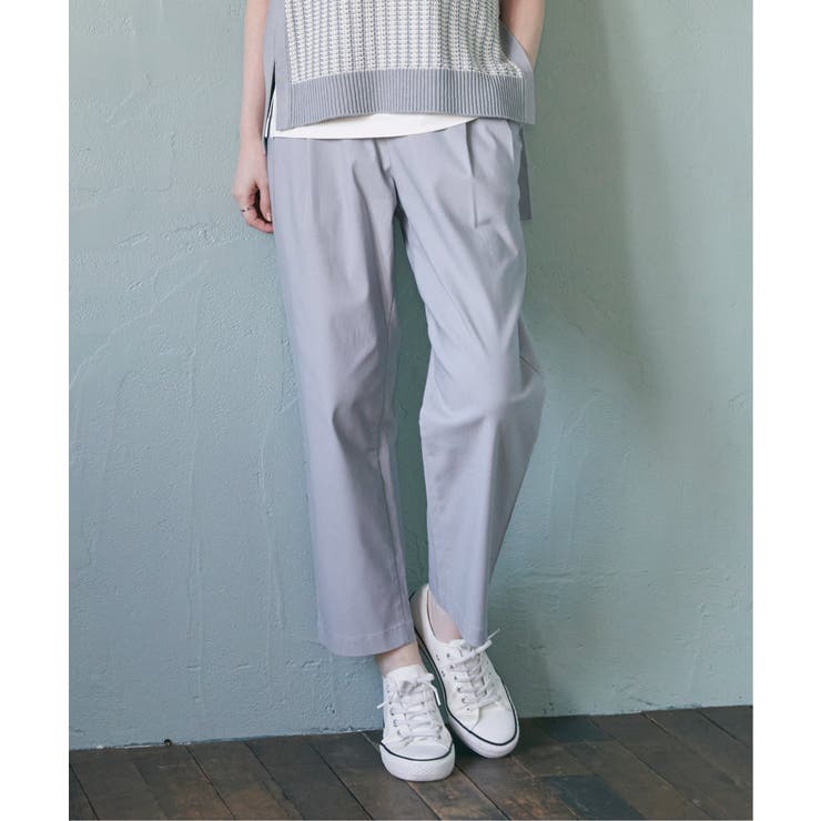 ライトグレー | GOKU楽パンツ ストレッチテーパード | ikka 
