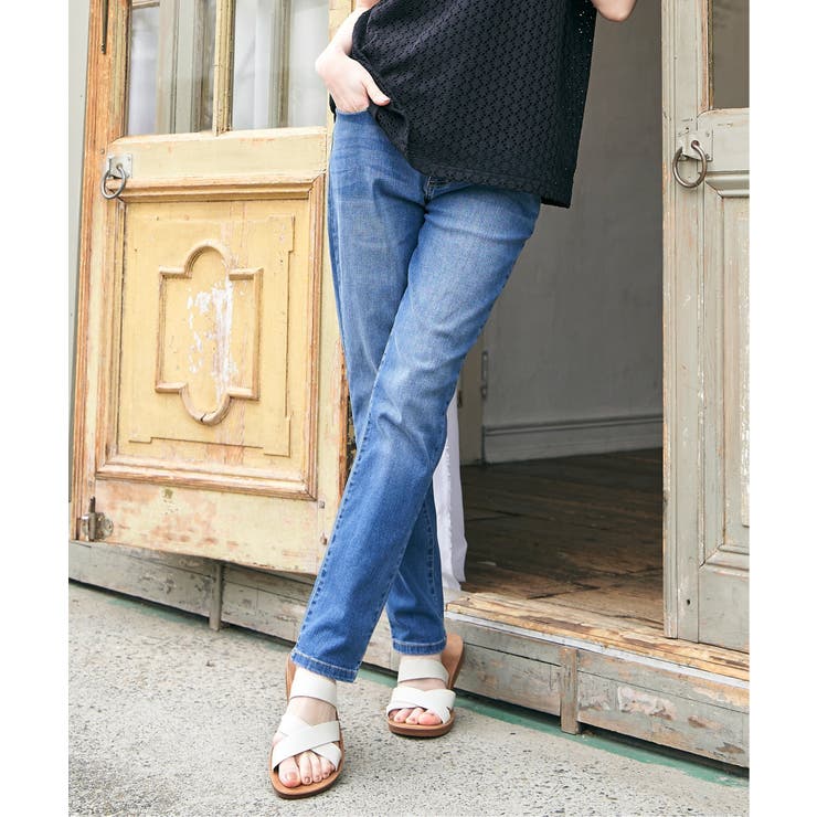 GOKU楽ストレッチスキニーパンツ | ikka  | 詳細画像1 