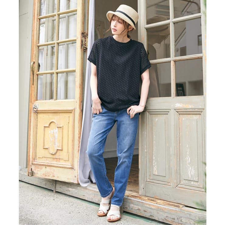 GOKU楽ストレッチスキニーパンツ | ikka  | 詳細画像4 