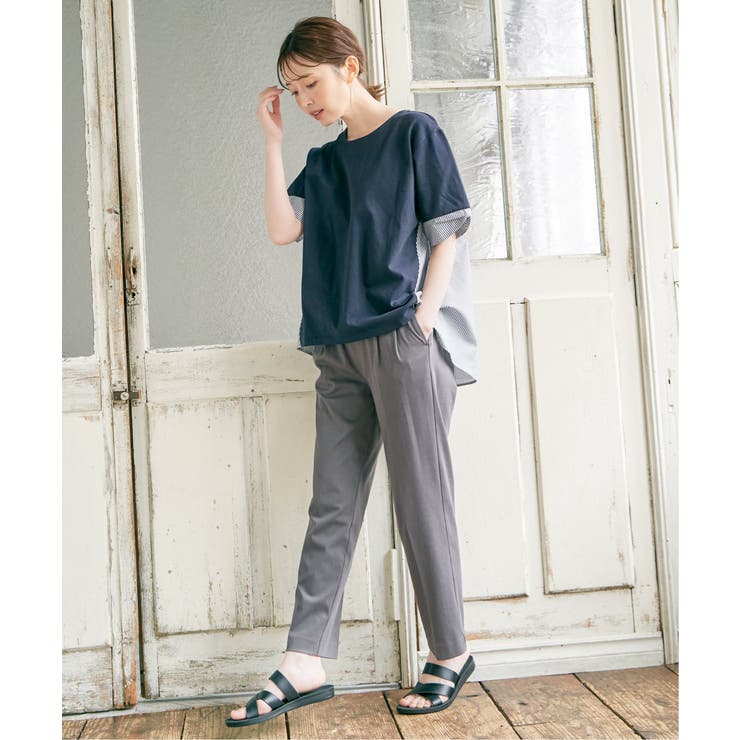 GOKU楽パンツ 冷感テーパード | ikka  | 詳細画像18 