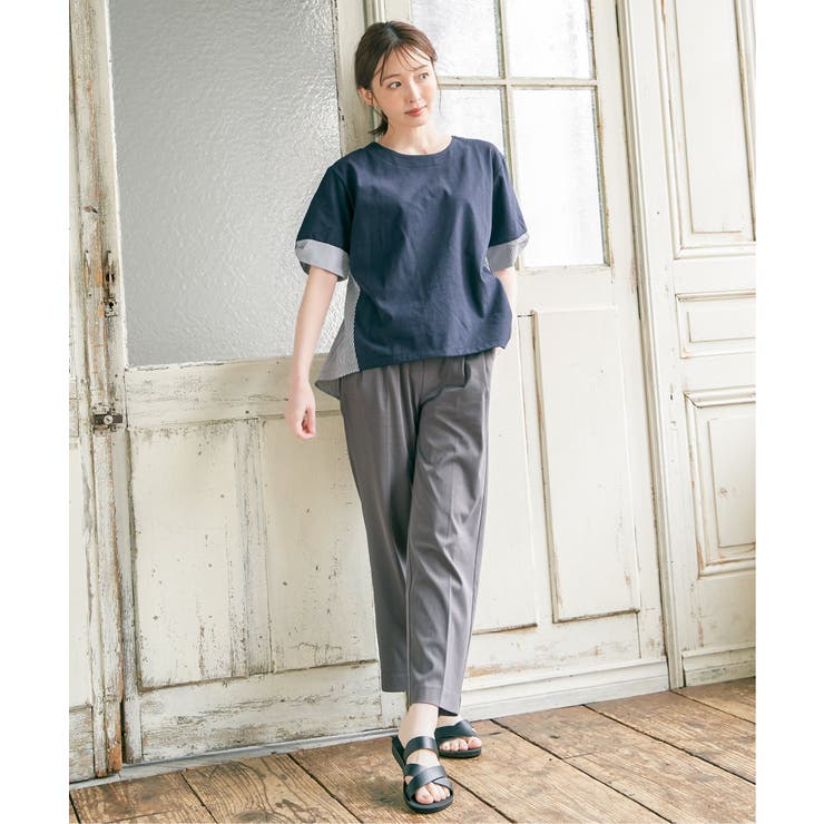 GOKU楽パンツ 冷感テーパード | ikka  | 詳細画像20 