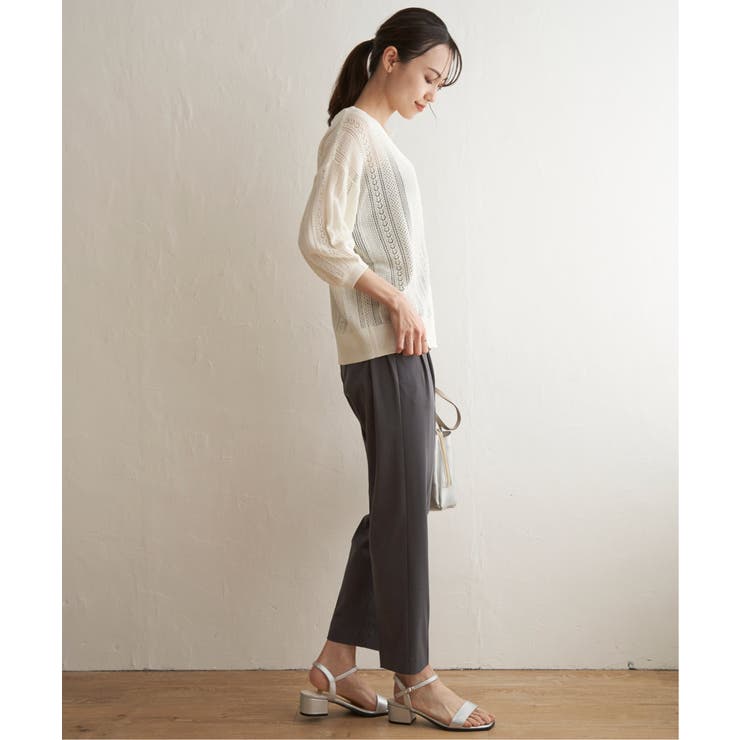 GOKU楽パンツ 冷感テーパード | ikka  | 詳細画像21 