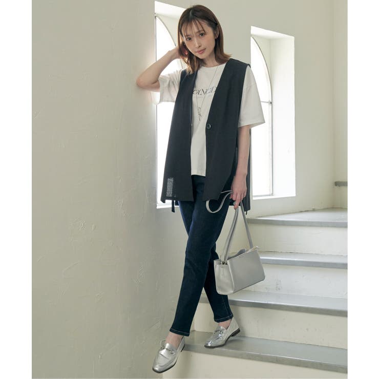 GOKU楽パンツ ストレッチスキニー | ikka  | 詳細画像6 