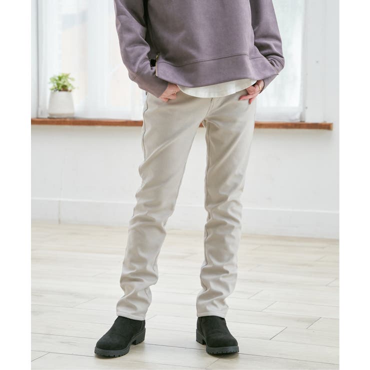 【雑誌InRed12月号掲載】GOKU楽パンツ ボンディングスキニー | ikka  | 詳細画像2 