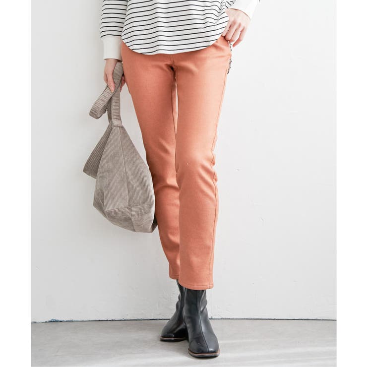 【雑誌InRed12月号掲載】GOKU楽パンツ ボンディングスキニー | ikka  | 詳細画像18 