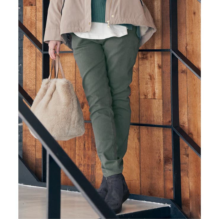 【雑誌InRed12月号掲載】GOKU楽パンツ ボンディングスキニー | ikka  | 詳細画像20 