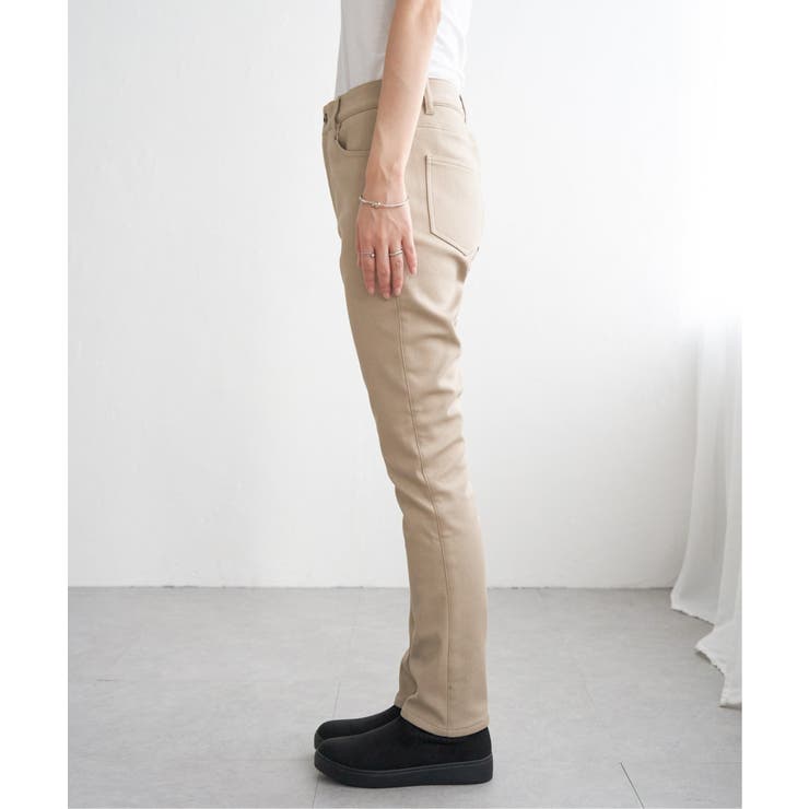 【雑誌InRed12月号掲載】GOKU楽パンツ ボンディングスキニー | ikka  | 詳細画像28 