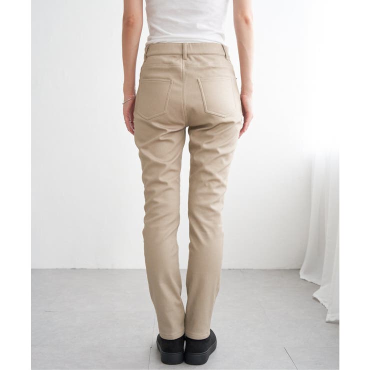 【雑誌InRed12月号掲載】GOKU楽パンツ ボンディングスキニー | ikka  | 詳細画像29 