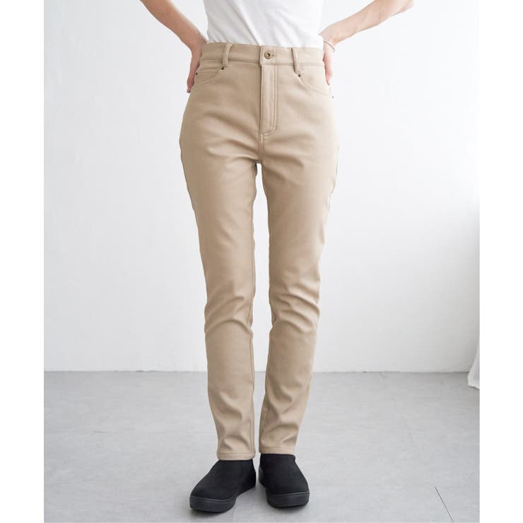 【雑誌InRed12月号掲載】GOKU楽パンツ ボンディングスキニー | ikka  | 詳細画像30 