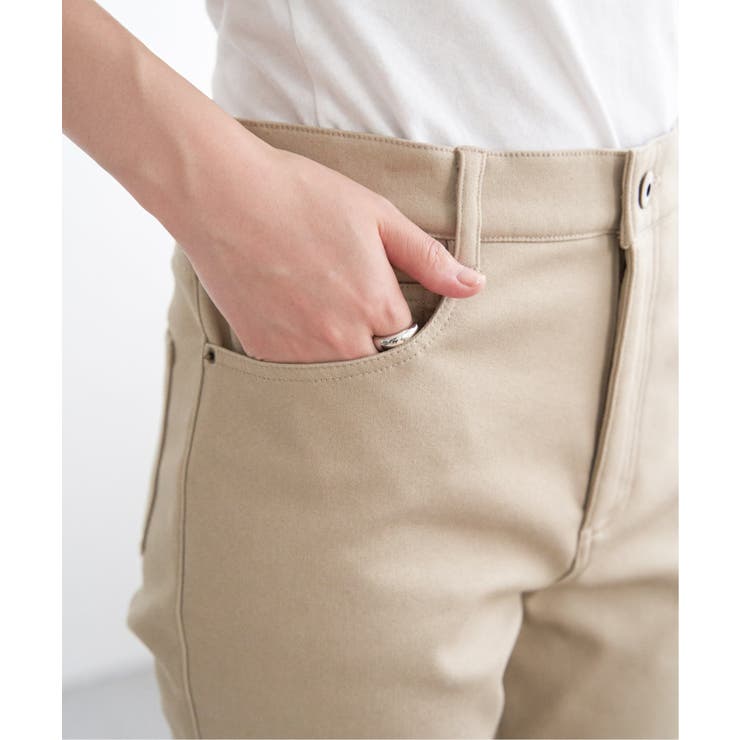 【雑誌InRed12月号掲載】GOKU楽パンツ ボンディングスキニー | ikka  | 詳細画像32 