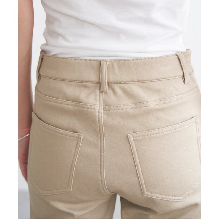 【雑誌InRed12月号掲載】GOKU楽パンツ ボンディングスキニー | ikka  | 詳細画像34 