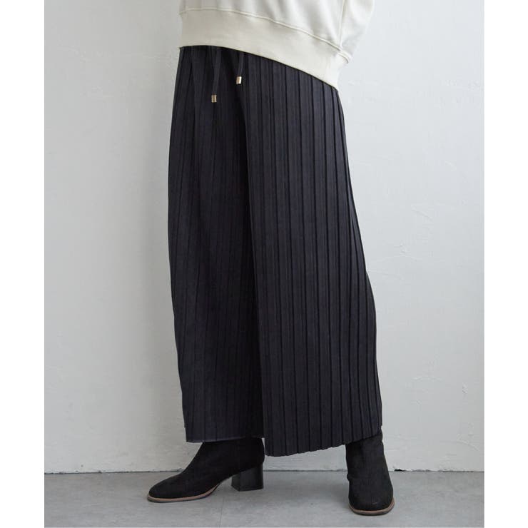 【雑誌InRed12月号掲載】スエードライクプリーツワイドパンツ【親子コーデ】 | ikka  | 詳細画像27 