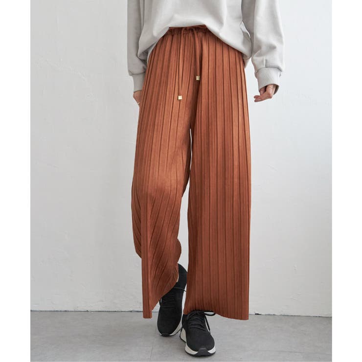 【雑誌InRed12月号掲載】スエードライクプリーツワイドパンツ【親子コーデ】 | ikka  | 詳細画像51 