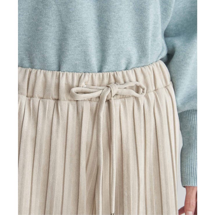 【雑誌InRed12月号掲載】スエードライクプリーツワイドパンツ【親子コーデ】 | ikka  | 詳細画像60 