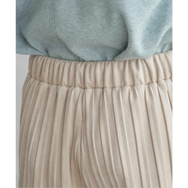 【雑誌InRed12月号掲載】スエードライクプリーツワイドパンツ【親子コーデ】 | ikka  | 詳細画像61 