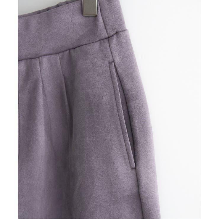 GOKU楽フェイクスエードテーパードパンツ | ikka  | 詳細画像24 