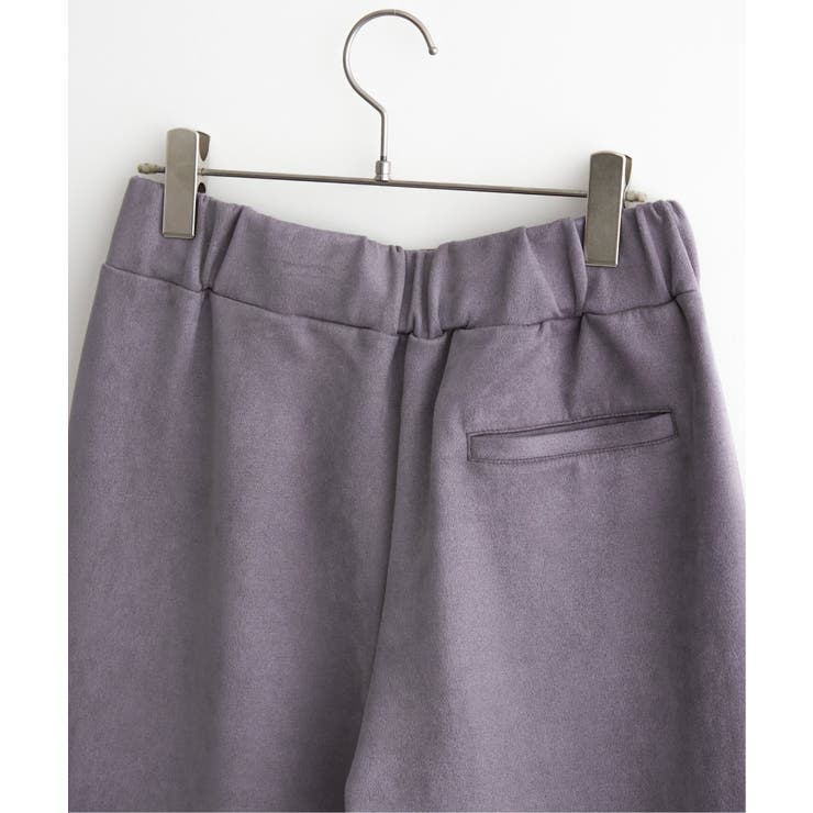 GOKU楽フェイクスエードテーパードパンツ | ikka  | 詳細画像25 