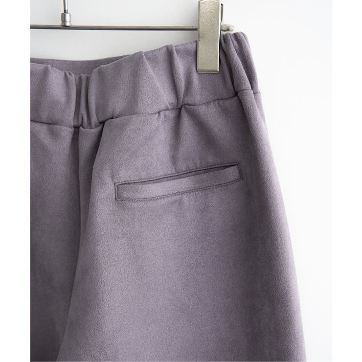 GOKU楽フェイクスエードテーパードパンツ | ikka  | 詳細画像26 