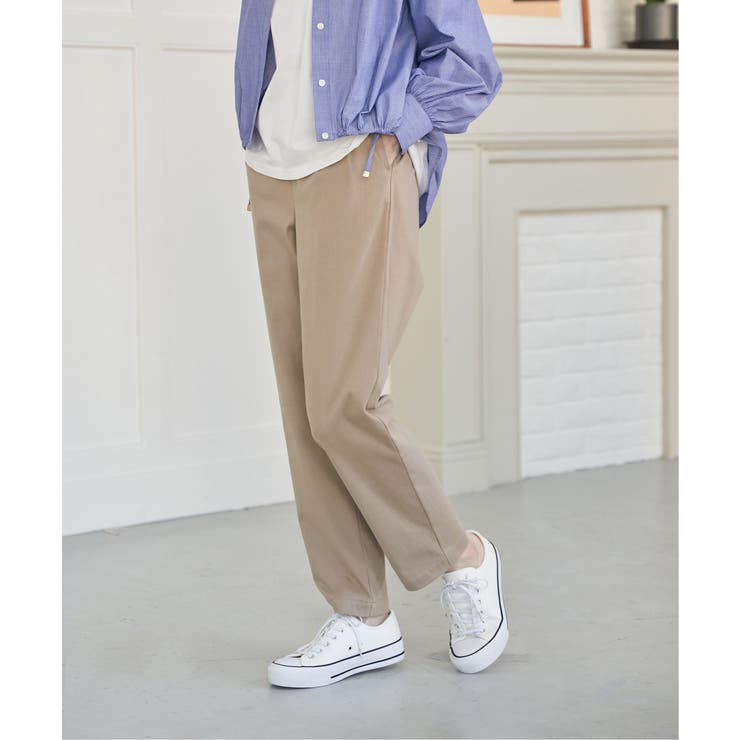 【雑誌InRed11月号掲載】GOKU楽パンツ テーパード【親子コーデ】 | ikka  | 詳細画像2 