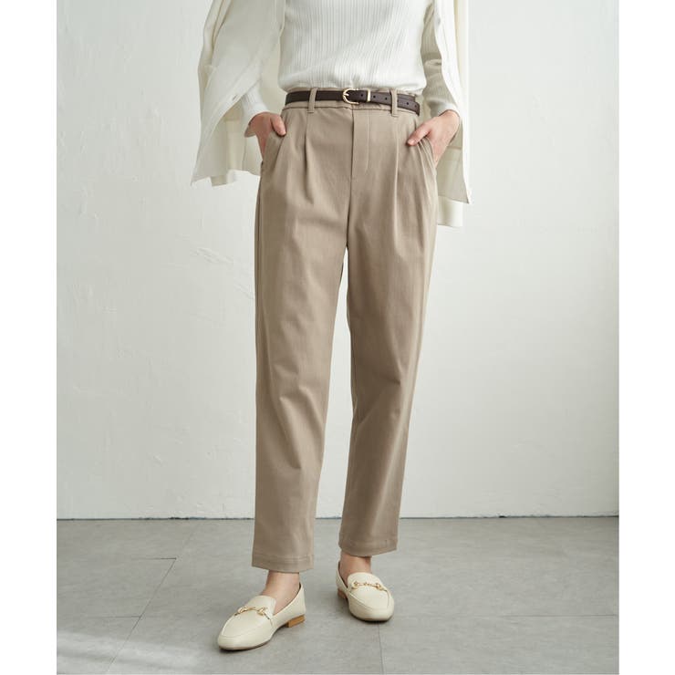 【雑誌InRed11月号掲載】GOKU楽パンツ テーパード【親子コーデ】 | ikka  | 詳細画像5 