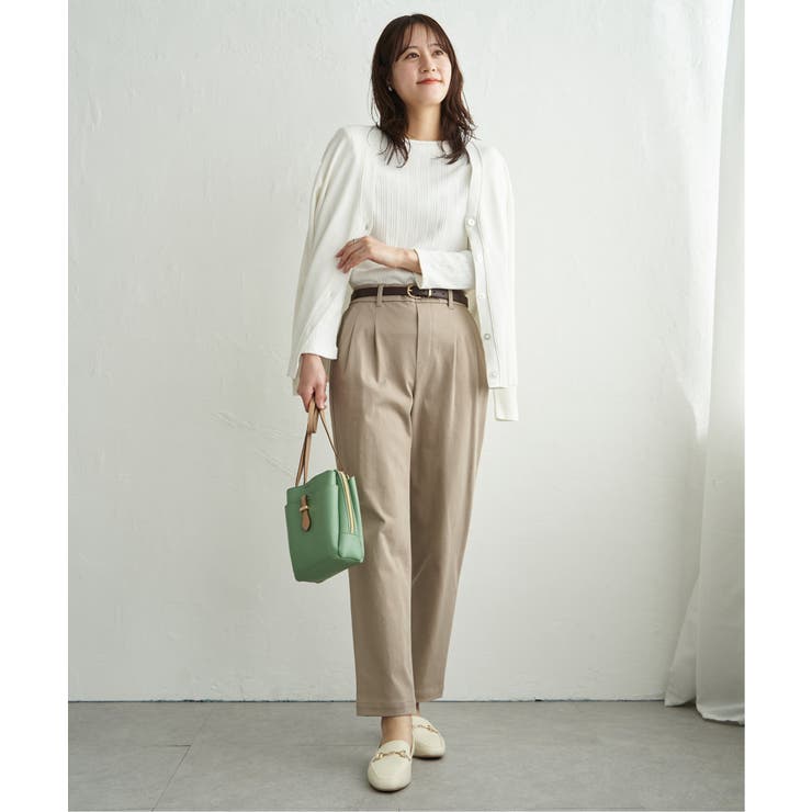 【雑誌InRed11月号掲載】GOKU楽パンツ テーパード【親子コーデ】 | ikka  | 詳細画像6 