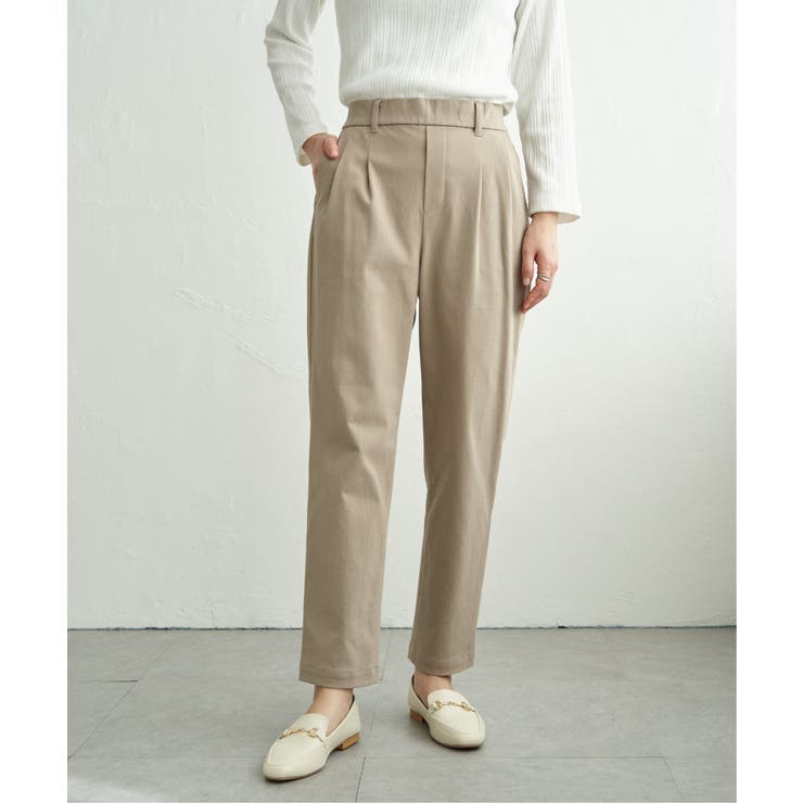 【雑誌InRed11月号掲載】GOKU楽パンツ テーパード【親子コーデ】 | ikka  | 詳細画像7 