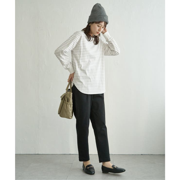 【雑誌InRed11月号掲載】GOKU楽パンツ テーパード【親子コーデ】 | ikka  | 詳細画像15 