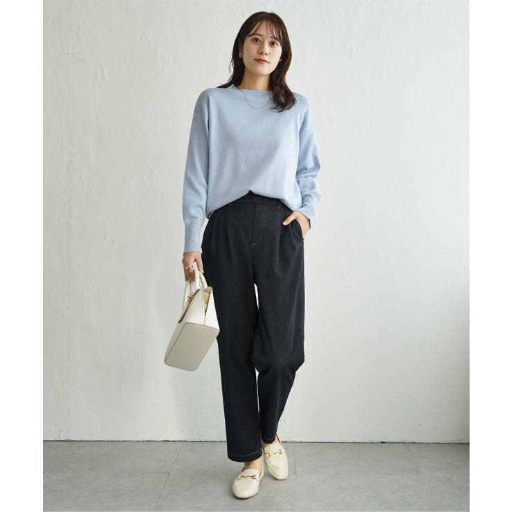 【雑誌InRed11月号掲載】GOKU楽パンツ テーパード【親子コーデ】 | ikka  | 詳細画像22 