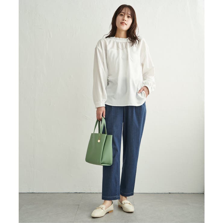 【雑誌InRed11月号掲載】GOKU楽パンツ テーパード【親子コーデ】 | ikka  | 詳細画像24 